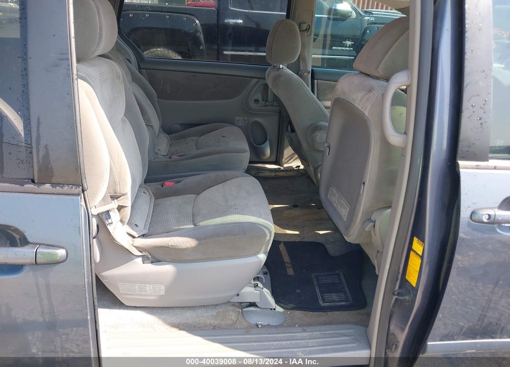 2007 TOYOTA SIENNA LE VIN: 5TDZK23C97S037932