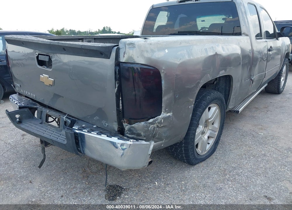2007 CHEVROLET SILVERADO 1500 VIN: 1GCEC19087Z567293