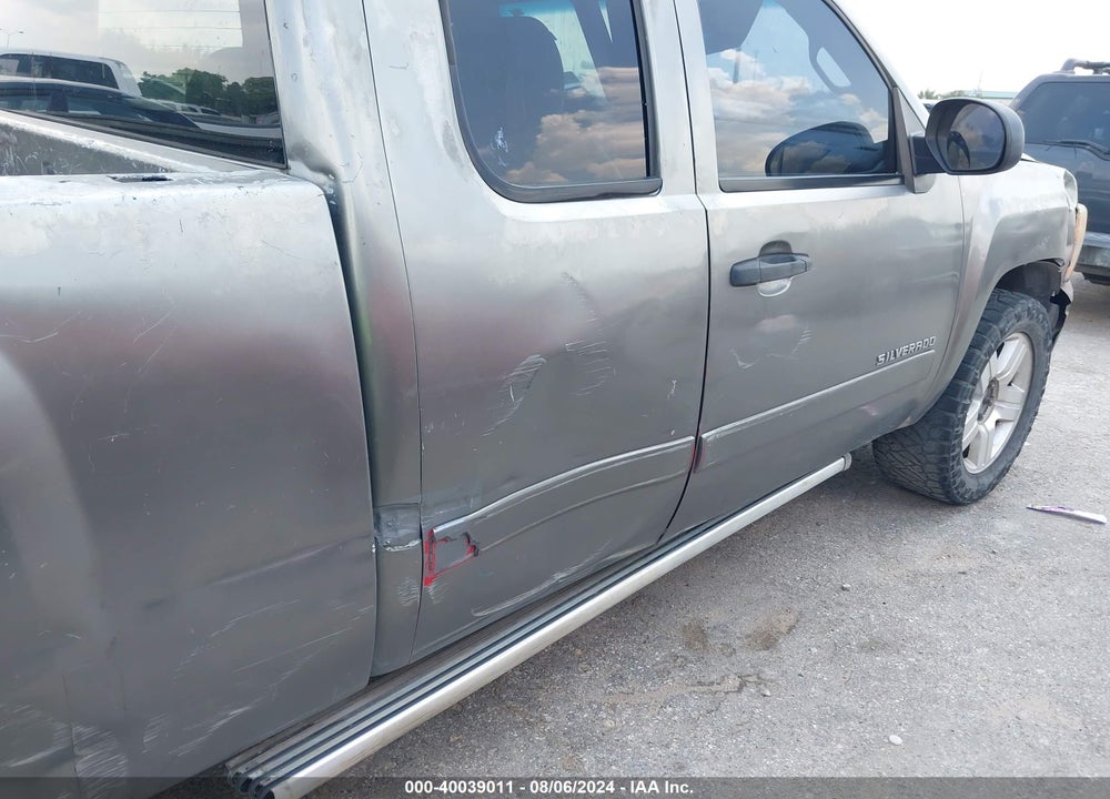 2007 CHEVROLET SILVERADO 1500 VIN: 1GCEC19087Z567293