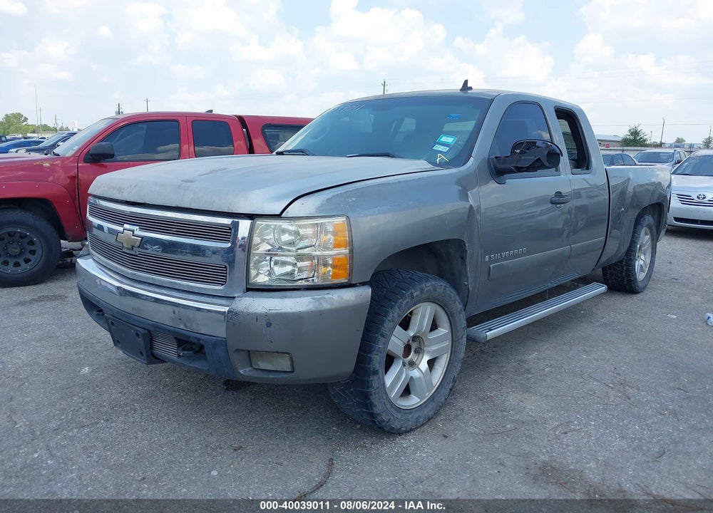 2007 CHEVROLET SILVERADO 1500 VIN: 1GCEC19087Z567293