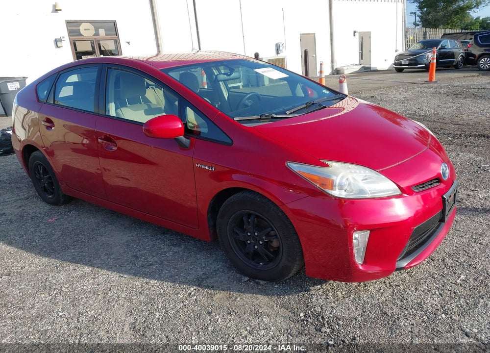 2013 TOYOTA PRIUS THREE VIN: JTDKN3DU6D0338680