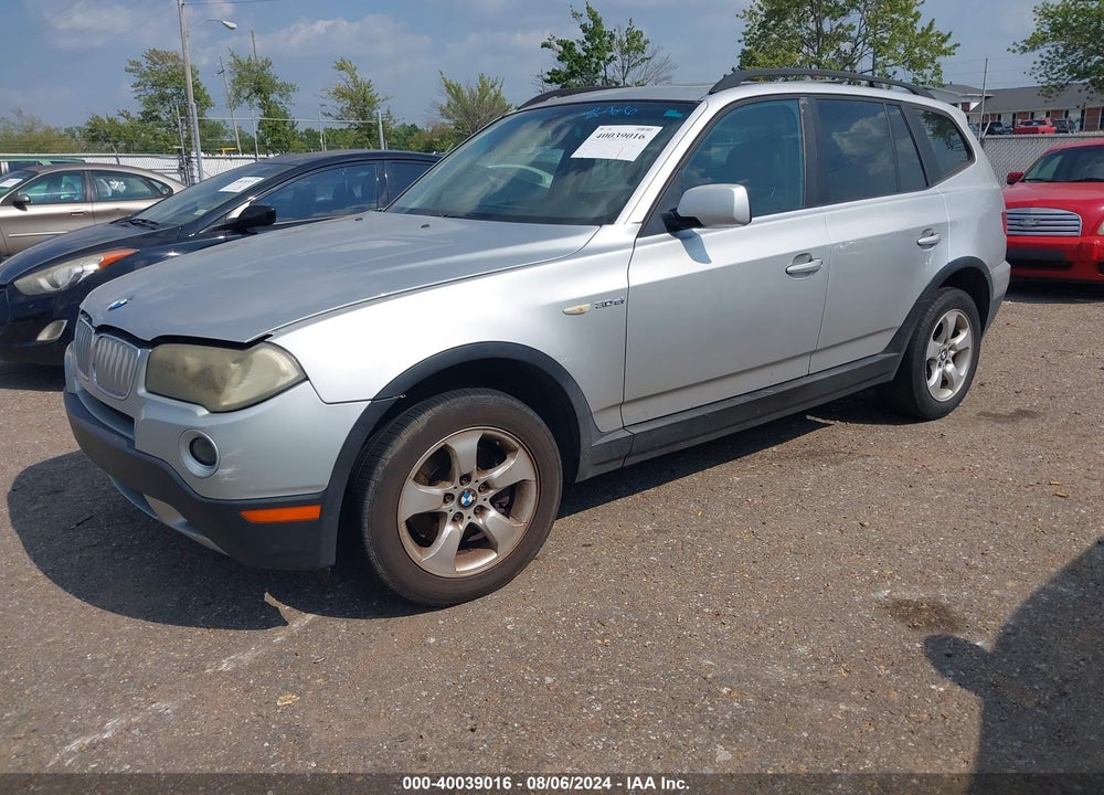2007 BMW X3 3.0SI VIN: WBXPC93427WF18164