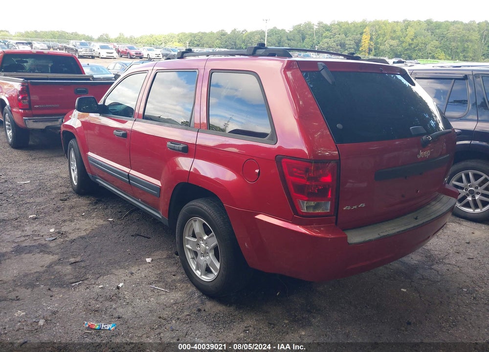 2005 JEEP GRAND CHEROKEE LAREDO VIN: 1J4GR48K25C544159