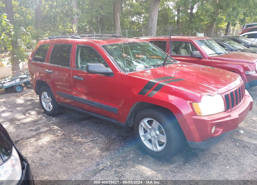 2005 JEEP GRAND CHEROKEE LAREDO VIN: 1J4GR48K25C544159