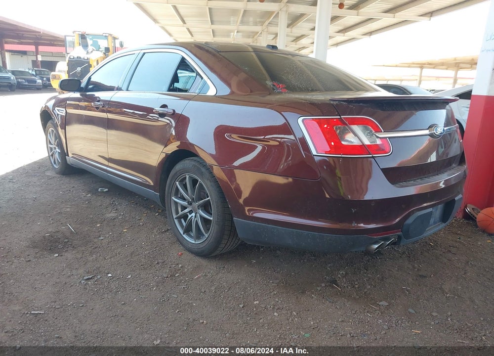 2012 FORD TAURUS LIMITED VIN: 1FAHP2FW7CG104458