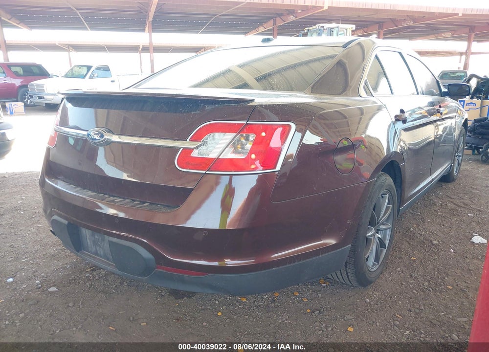 2012 FORD TAURUS LIMITED VIN: 1FAHP2FW7CG104458