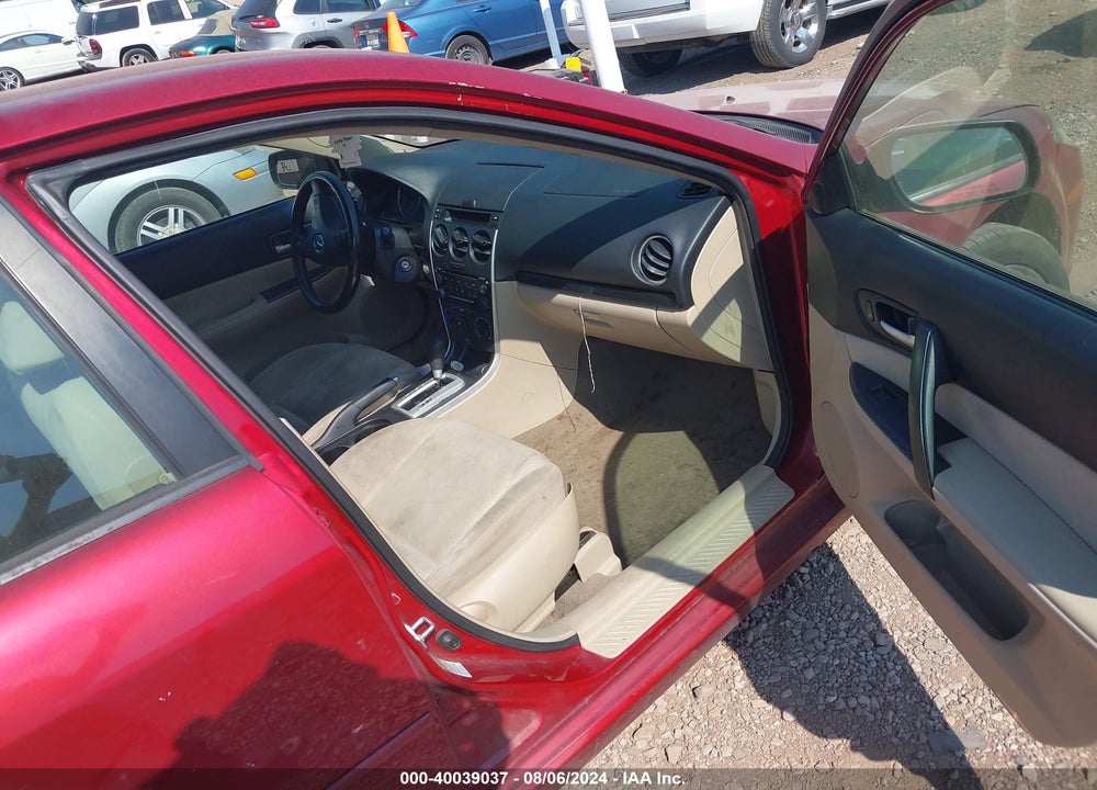 2007 MAZDA 6 I SPORT VE VIN: 1YVHP80C275M11821