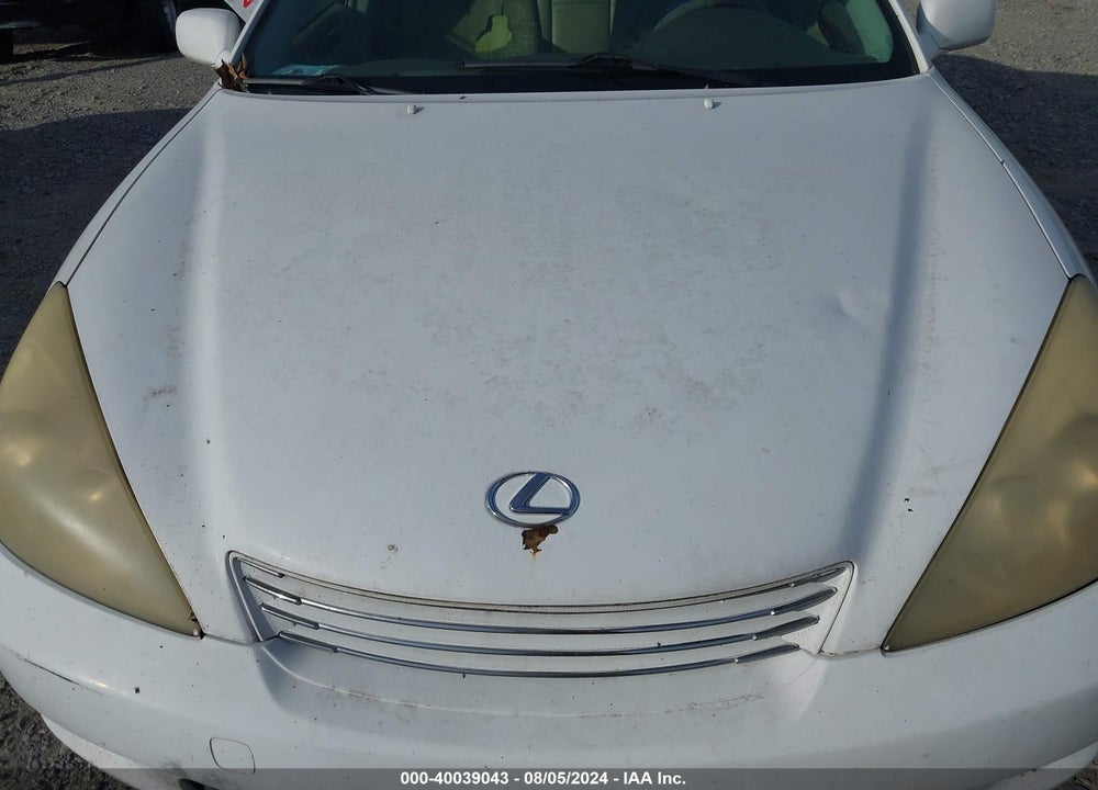 2003 LEXUS ES 300 VIN: JTHBF30G536013607