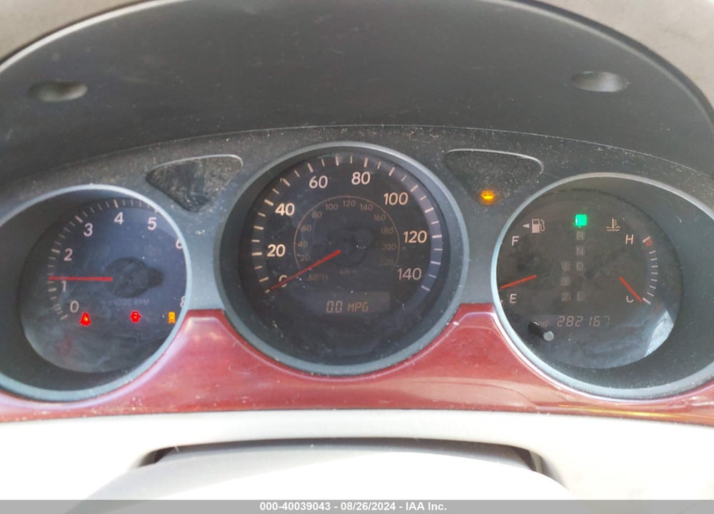 2003 LEXUS ES 300 VIN: JTHBF30G536013607