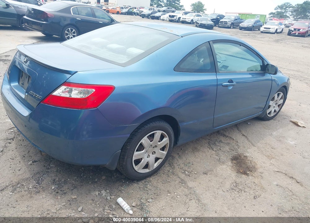 2009 HONDA CIVIC LX VIN: 2HGFG12689H500849