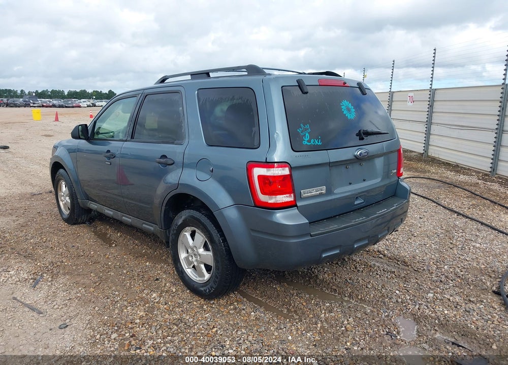 2011 FORD ESCAPE XLT VIN: 1FMCU9DG7BKA36574