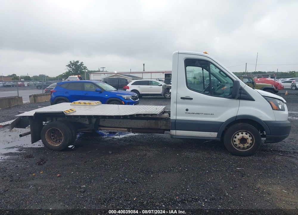 2018 FORD TRANSIT-350 CAB VIN: 1FDBF8ZM2JKA90460