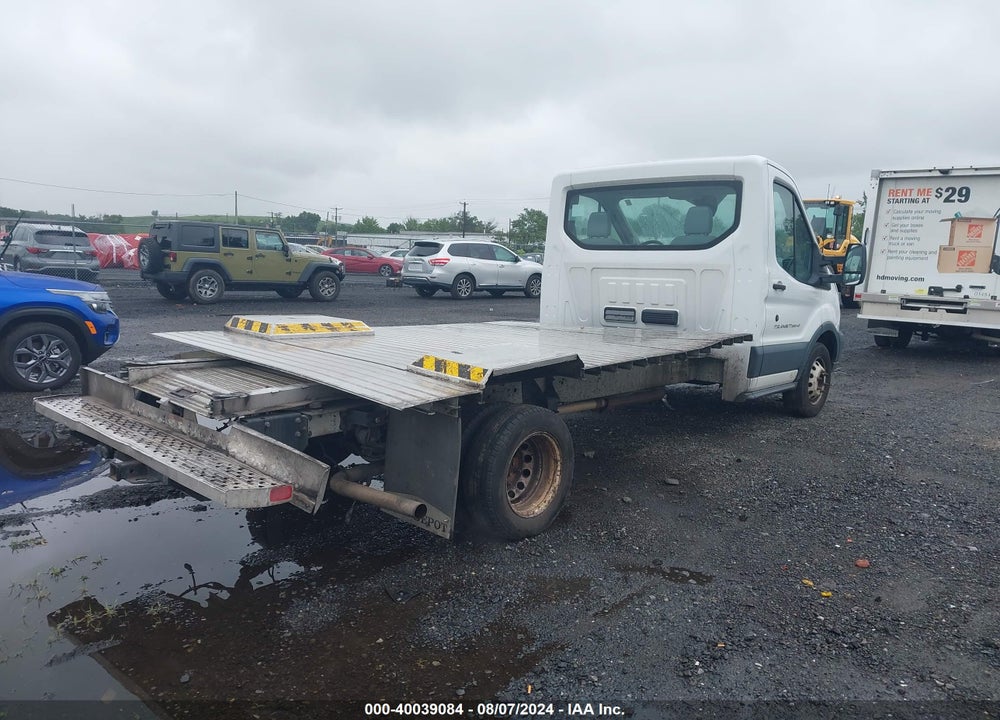 2018 FORD TRANSIT-350 CAB VIN: 1FDBF8ZM2JKA90460