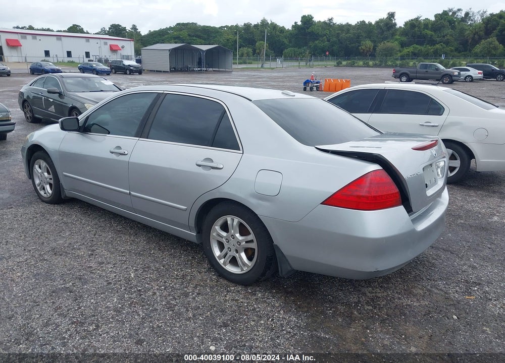 2007 HONDA ACCORD 2.4 EX VIN: 1HGCM56897A116038