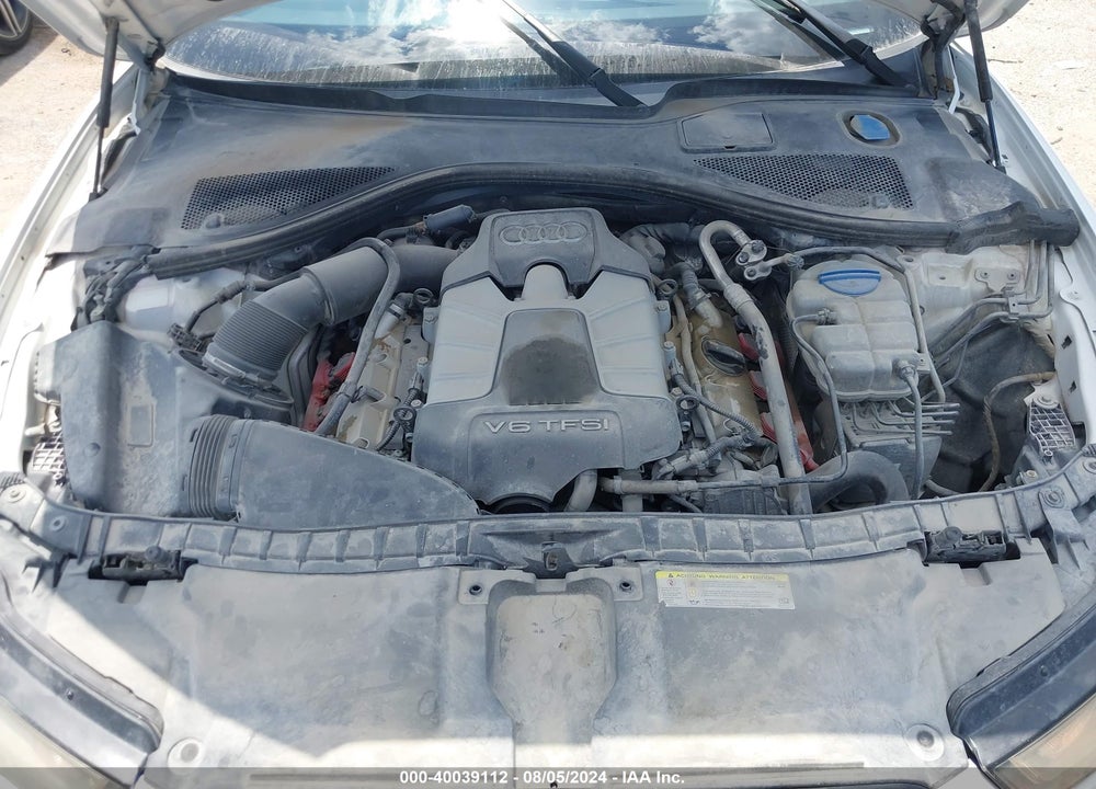 2012 AUDI A6 3.0 PREMIUM VIN: WAUGGAFCXCN167424