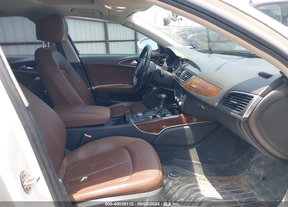 2012 AUDI A6 3.0 PREMIUM VIN: WAUGGAFCXCN167424