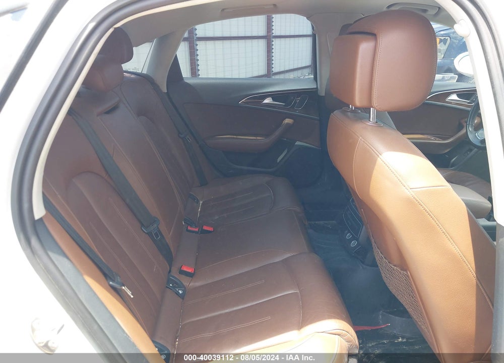 2012 AUDI A6 3.0 PREMIUM VIN: WAUGGAFCXCN167424