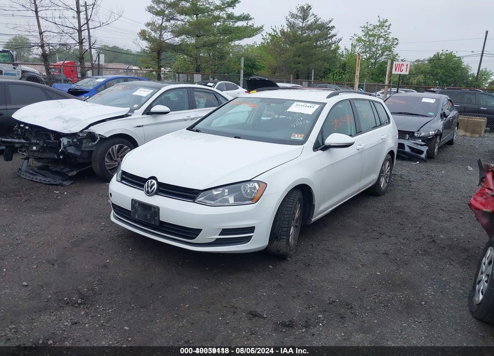 2017 VOLKSWAGEN GOLF SPORTWAGEN TSI S/TSI SE/TSI SEL VIN: 3VWC17AU5HM522309