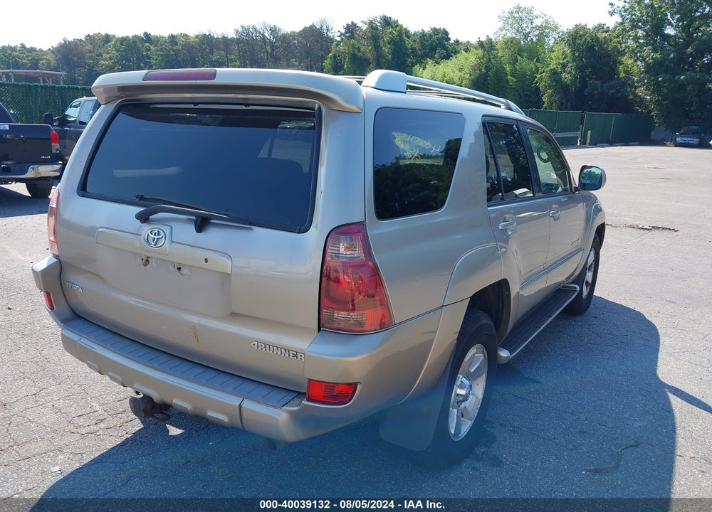 2004 TOYOTA 4RUNNER LIMITED V6 VIN: JTEBU17R740052749