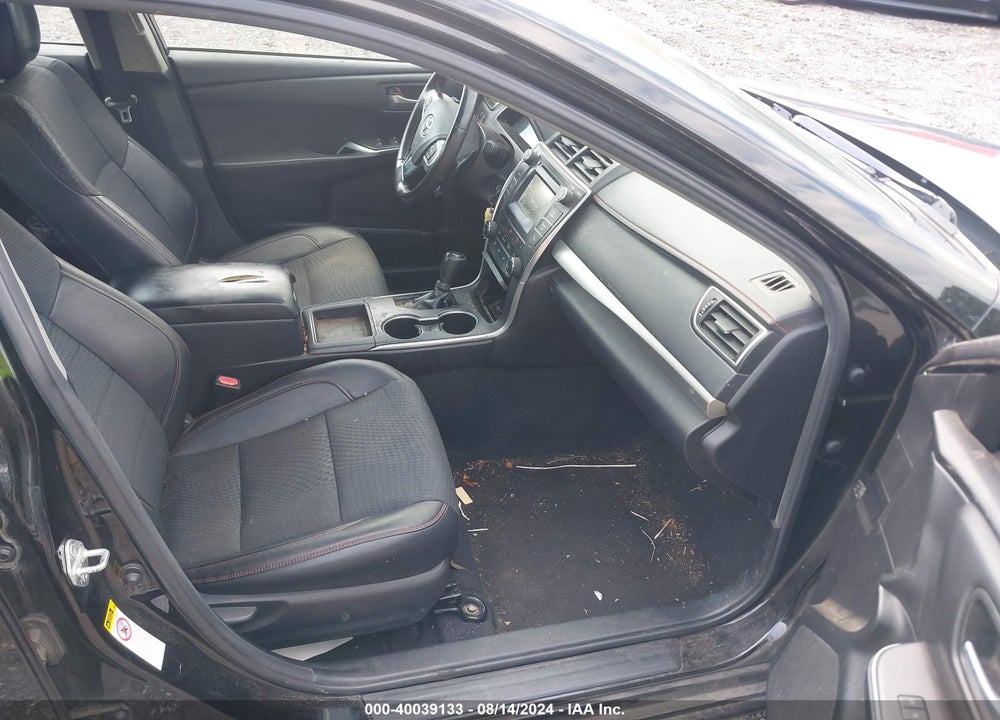 2015 TOYOTA CAMRY SE VIN: 4T1BF1FK8FU933390