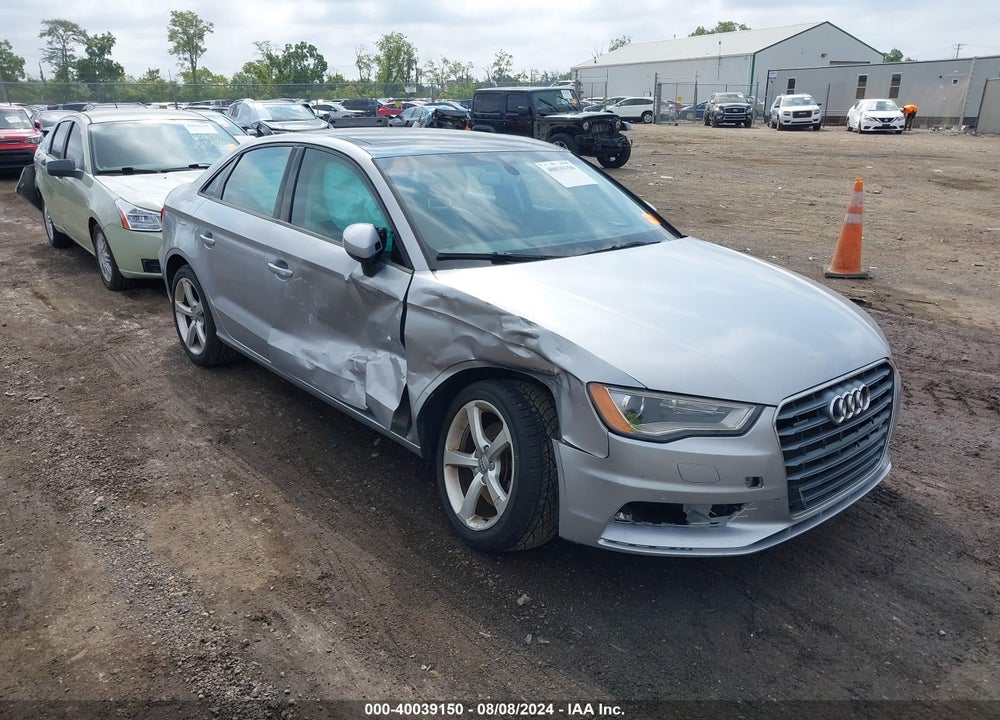 2015 AUDI A3 2.0T PREMIUM VIN: WAUBFGFF6F1080786