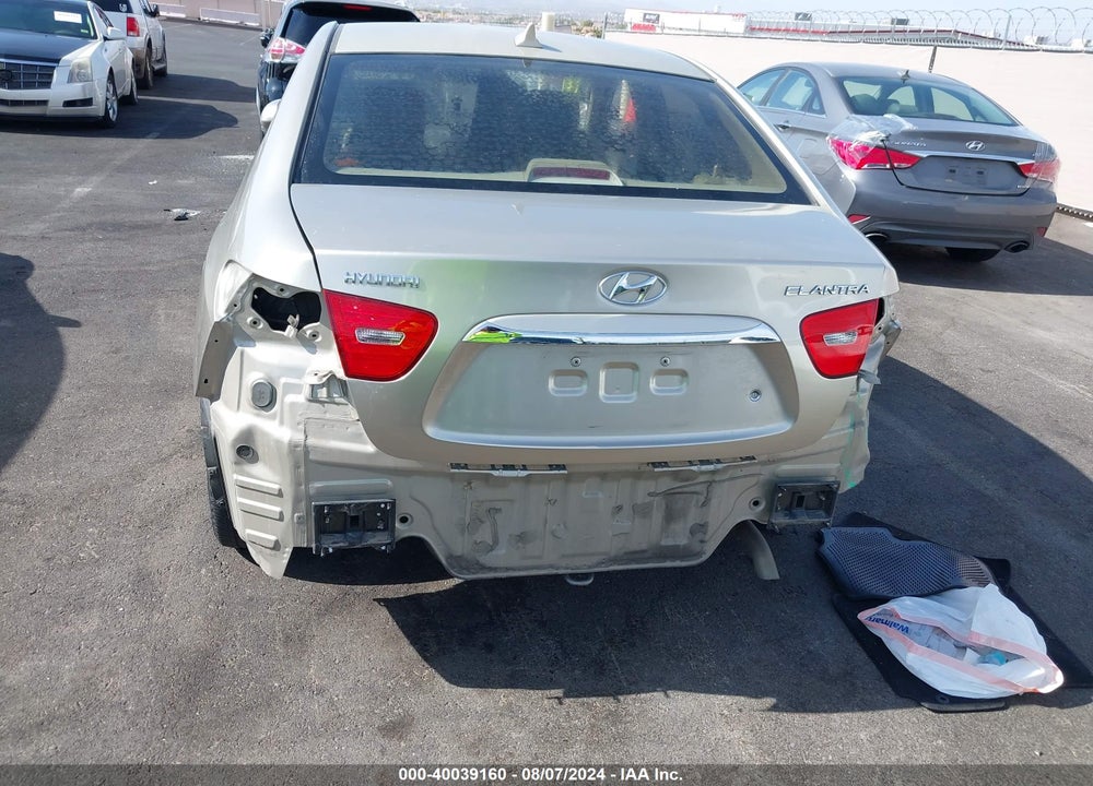 2010 HYUNDAI ELANTRA GLS VIN: KMHDU4AD0AU947981