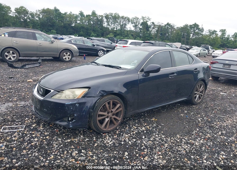 2008 LEXUS IS 250 VIN: JTHBK262482060210