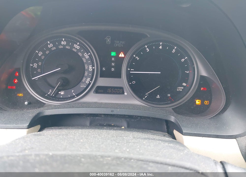2008 LEXUS IS 250 VIN: JTHBK262482060210