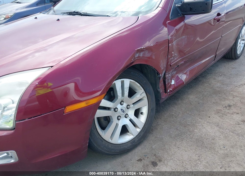 2006 FORD FUSION SEL VIN: 3FAHP08126R132784