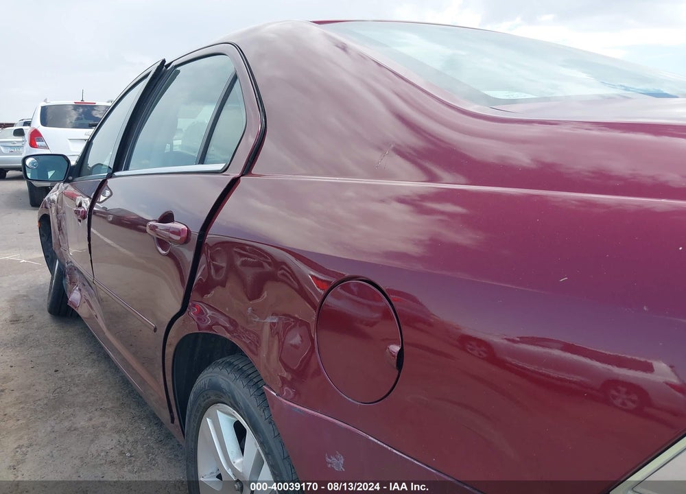 2006 FORD FUSION SEL VIN: 3FAHP08126R132784