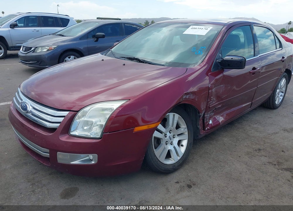 2006 FORD FUSION SEL VIN: 3FAHP08126R132784