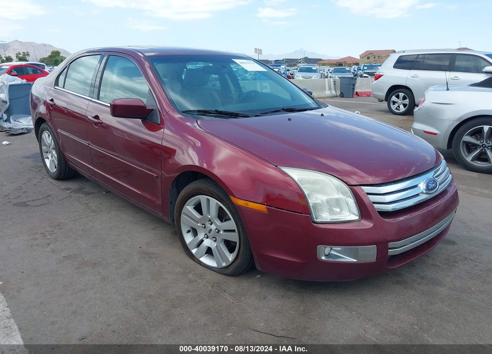 2006 FORD FUSION SEL VIN: 3FAHP08126R132784