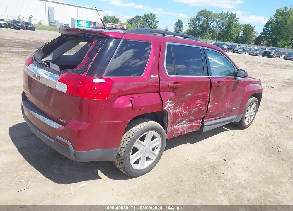 2012 GMC TERRAIN SLE-2 VIN: 2GKALSEK3C6203997