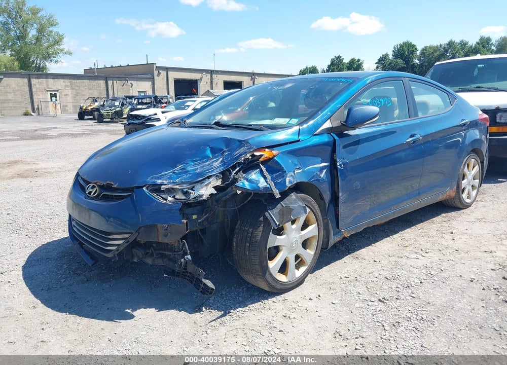 2013 HYUNDAI ELANTRA LIMITED VIN: KMHDH4AE3DU968731