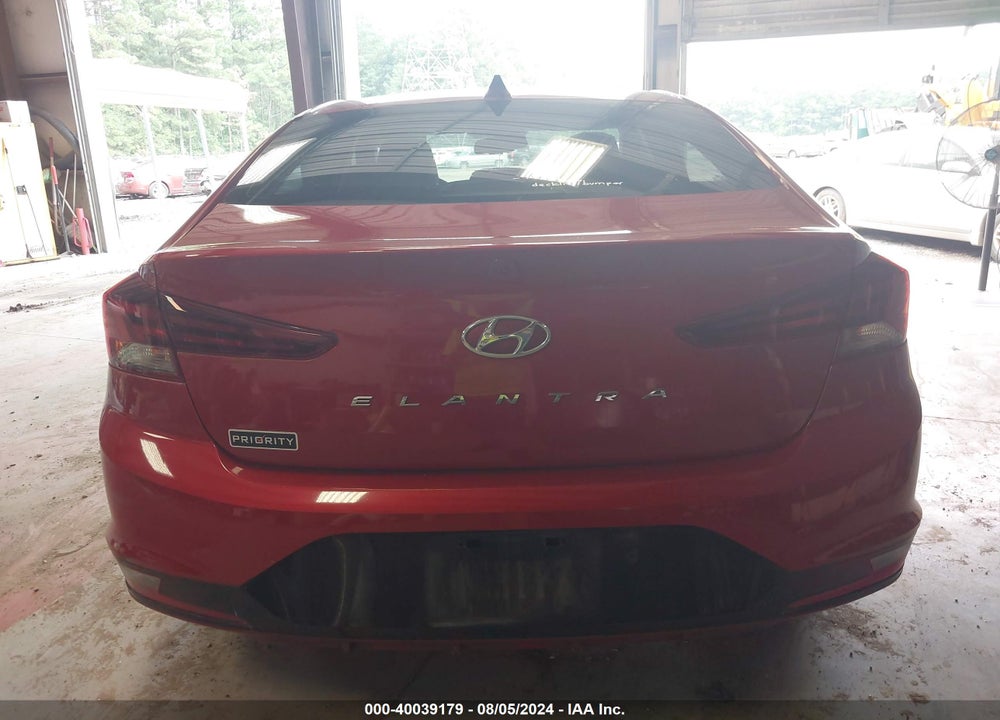 2019 HYUNDAI ELANTRA VALUE EDITION VIN: KMHD84LF4KU780173