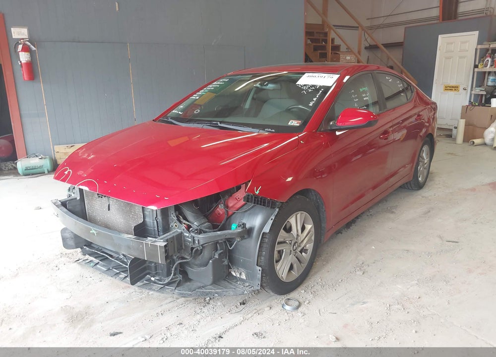 2019 HYUNDAI ELANTRA VALUE EDITION VIN: KMHD84LF4KU780173