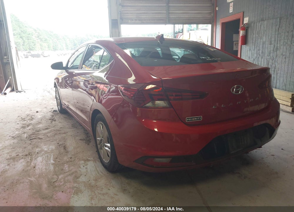 2019 HYUNDAI ELANTRA VALUE EDITION VIN: KMHD84LF4KU780173