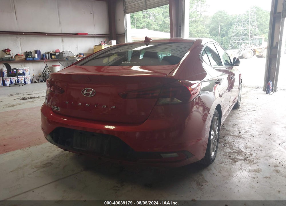 2019 HYUNDAI ELANTRA VALUE EDITION VIN: KMHD84LF4KU780173