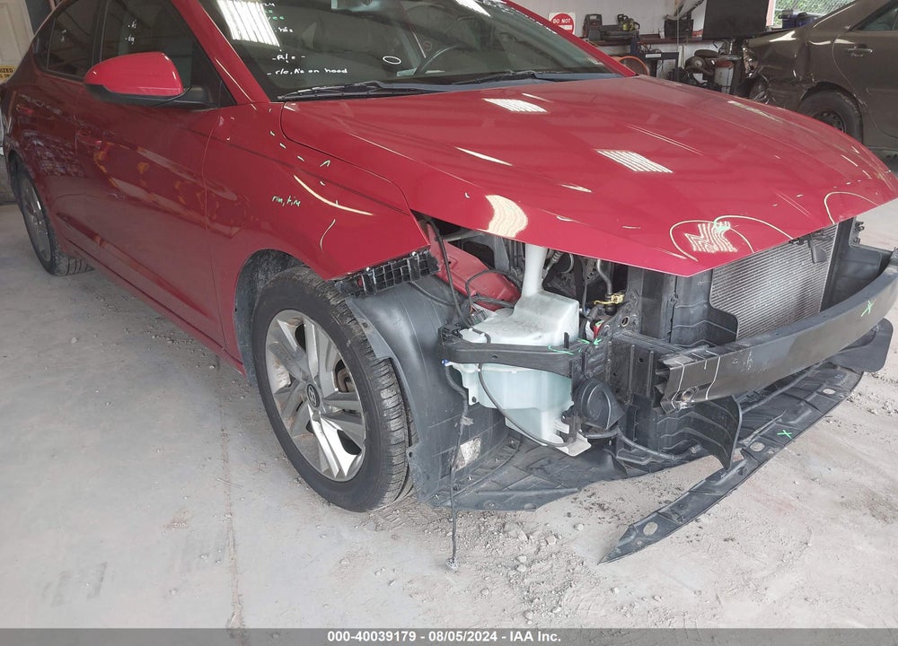 2019 HYUNDAI ELANTRA VALUE EDITION VIN: KMHD84LF4KU780173