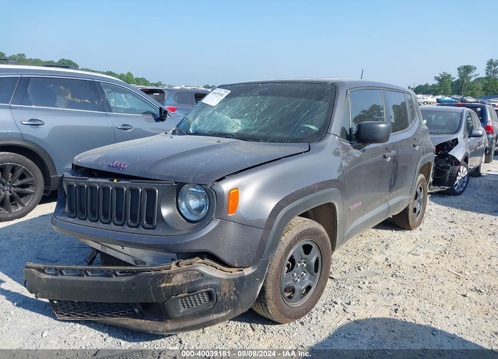 2018 JEEP RENEGADE SPORT 4X4 VIN: ZACCJBAB0JPJ54562