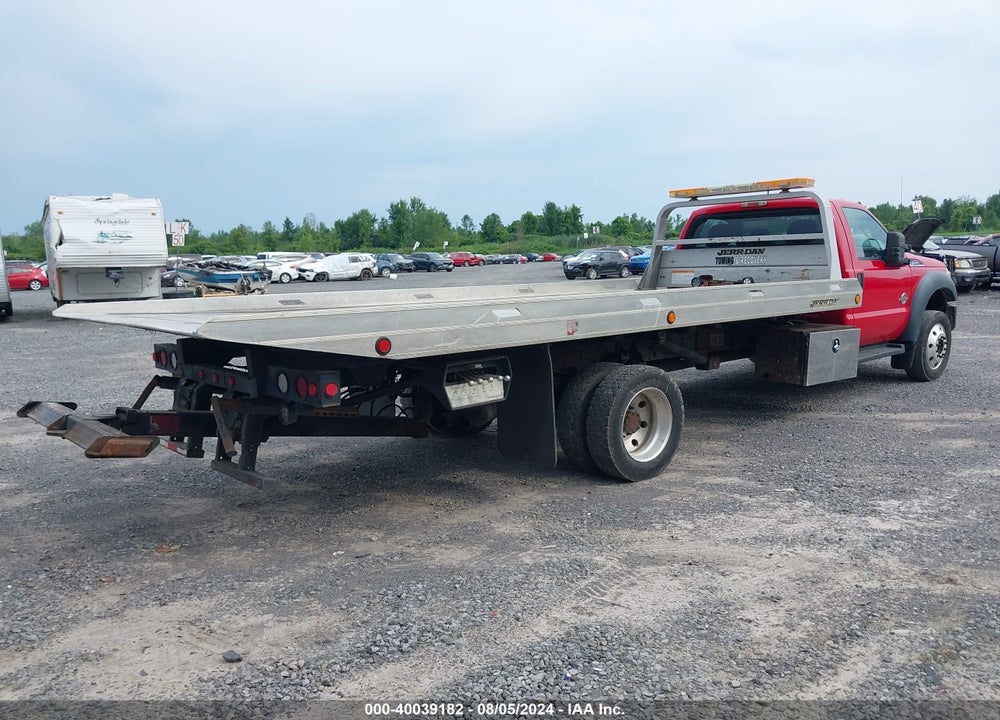 2011 FORD F-550 CHASSIS XLT VIN: 1FDUF5GTXBEB92705