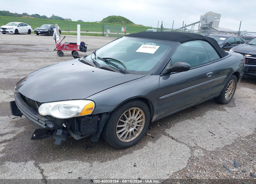 2004 CHRYSLER SEBRING VIN: 1C3EL55R74N132963