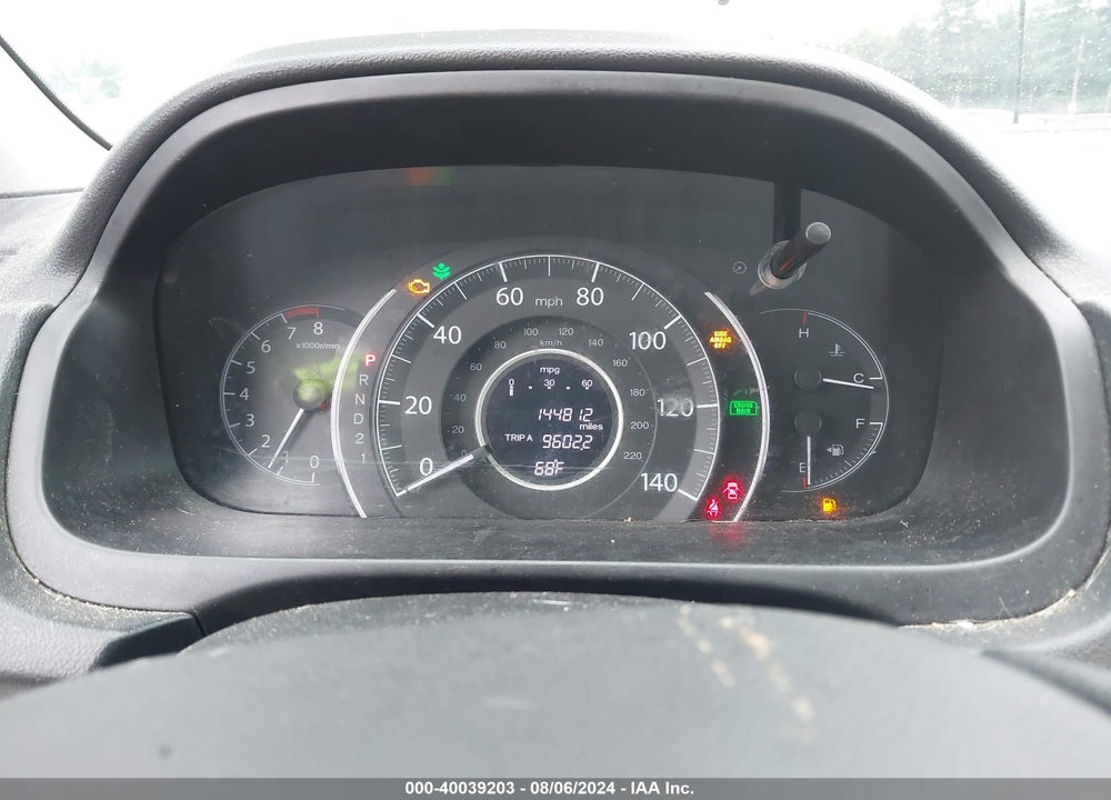 2013 HONDA CR-V LX VIN: 2HKRM4H32DH680915