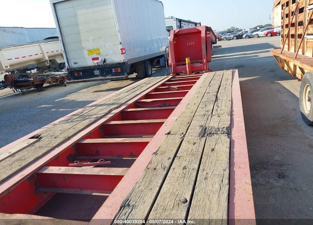 2008 TALBERT TRAILERS TRAILER VIN: 40FS0452581027787