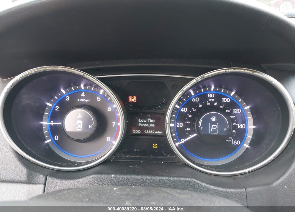2011 HYUNDAI SONATA GLS VIN: 5NPEB4AC8BH242718