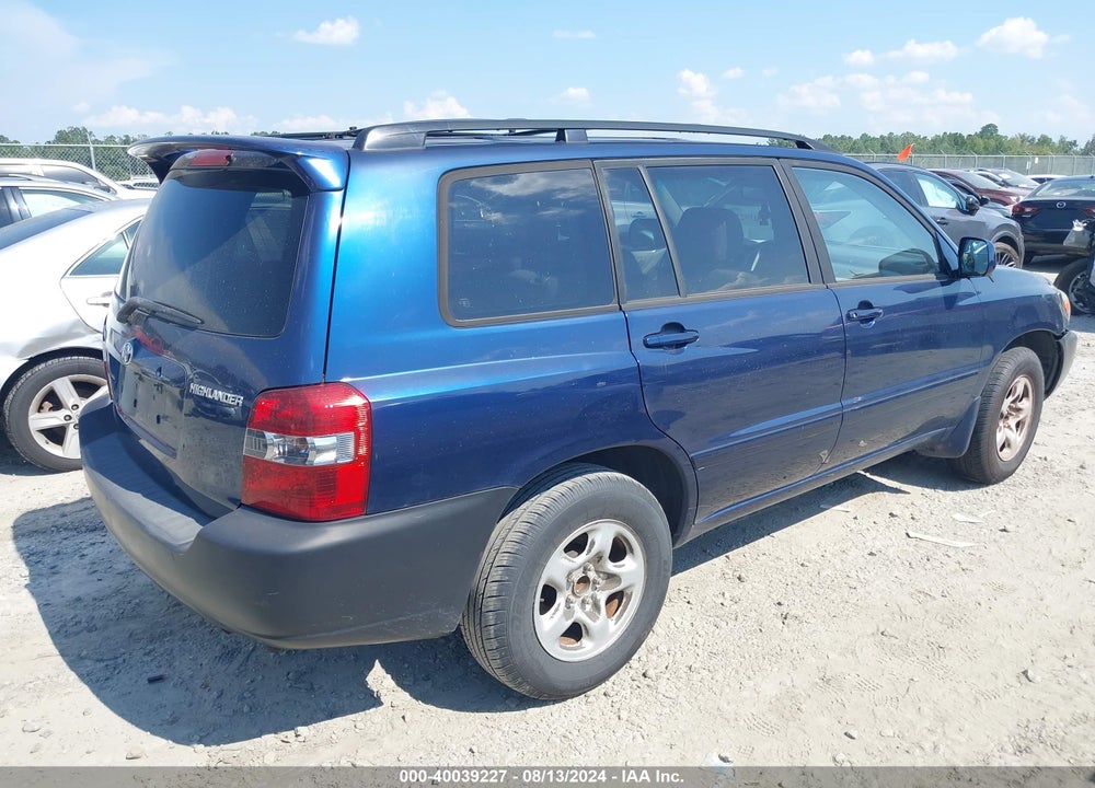 2007 TOYOTA HIGHLANDER VIN: JTEGD21A470162841