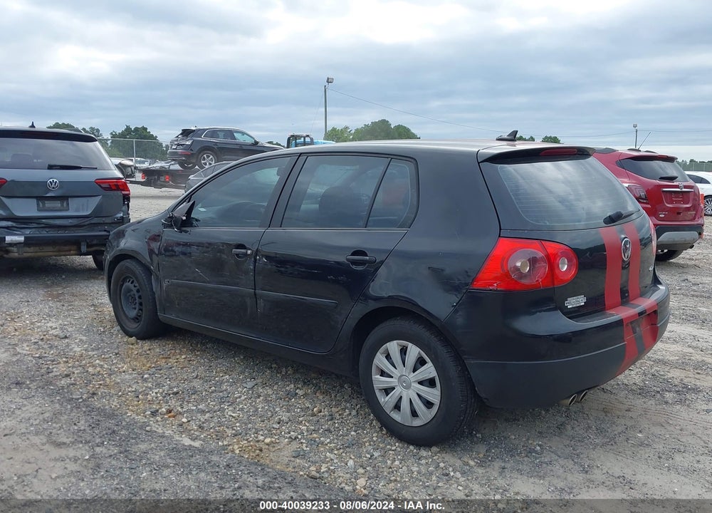 2007 VOLKSWAGEN RABBIT VIN: WVWDR71K87W277907