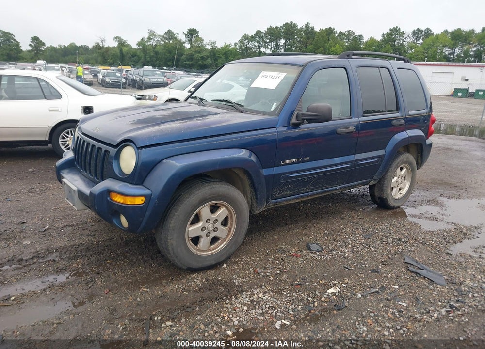 2002 JEEP LIBERTY LIMITED EDITION VIN: 1J4GL58K32W331304