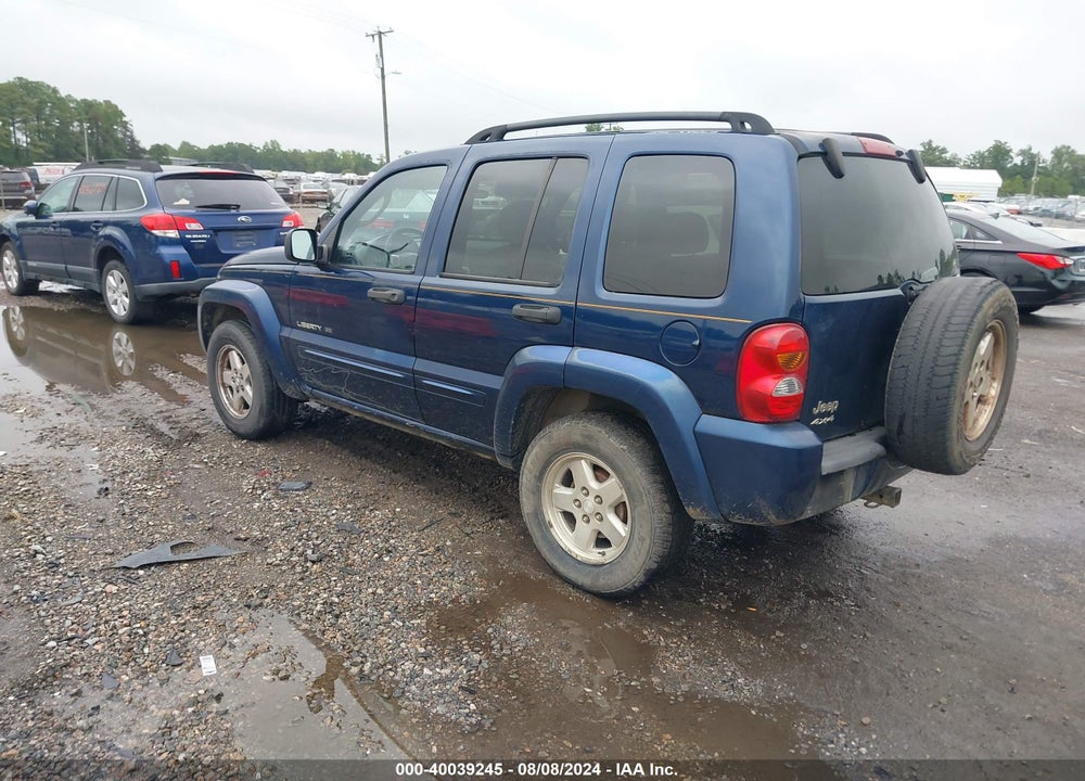 2002 JEEP LIBERTY LIMITED EDITION VIN: 1J4GL58K32W331304
