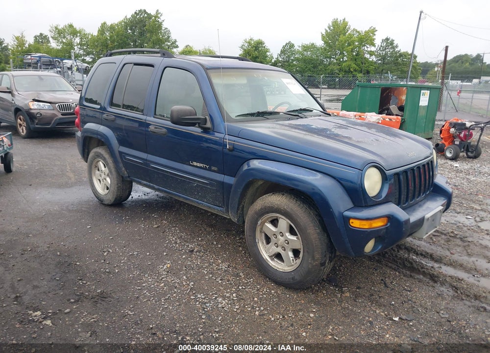 2002 JEEP LIBERTY LIMITED EDITION VIN: 1J4GL58K32W331304